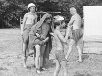 Z letního tábora v roce 1971