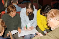 Pilně jsme skládali informaci