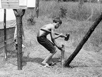 Z letního tábora v roce 1970