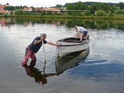 Plachetnice byla spuštěna na vodu