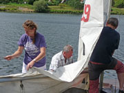 Byly připraveny plachty